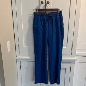 HeartSoul Women’s Bright Blue Scrub Bottoms PS